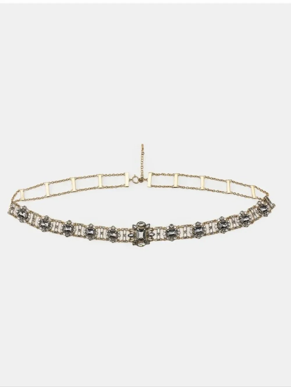 ZARA METAL JEWEL BELT